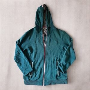 FOURLAPS men’s rush full zip hoodie green medium